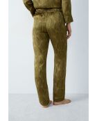 Nasir broek gedrukt op groene achtergrond