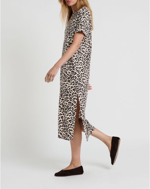 Givoli Kleid mit Leopardenmuster