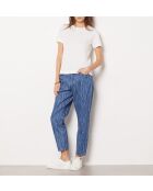 Dali blauwe broek met print