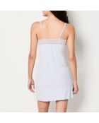 Camicia da notte blu Albane