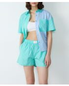 Shorts a righe blu Vahe