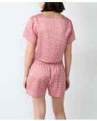 Kaila Top mit Ziegelprint