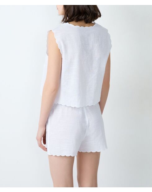 Witte top van Carlyne