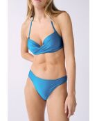 Blauw Negara bikinibroekje met hoge pijpen