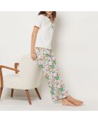 Mehrfarbig bedruckte Vaiana-Hose