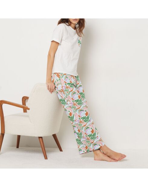 Mehrfarbig bedruckte Vaiana-Hose