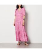 Kleid mit Petunien-Print Horatio