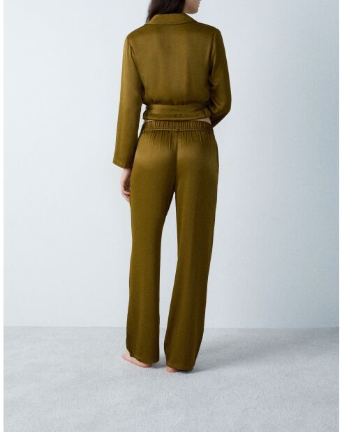 Pantaloni Naike color oliva kaki