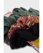 Grijze lichtgevende scrunchie
