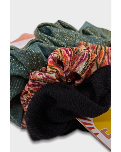 Grijze lichtgevende scrunchie