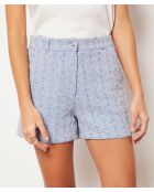 Taylor blauwe korte broek