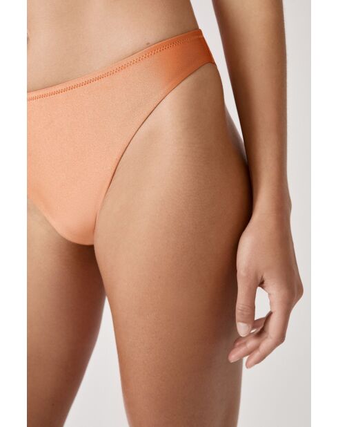 Orangefarbenes Bikiniunterteil Mooka