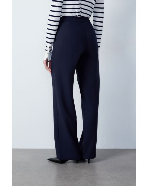 Jimo mitternachtsblaue Hose