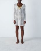 Tunique à manches longues Biba b écru