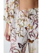 Paco Hose gedruckt auf ecrufarbenem Hintergrund