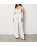 Camiseta sin mangas Amayork, color crudo