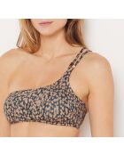 Idílico sujetador multicolor sin aros y sin carcasa