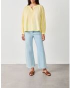 Tessa Blassgelbes Hemd