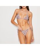 Capsule Wendy Bikinihose mit weißem Hintergrundprint