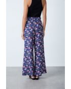 Pantaloni Vilma con stampa floreale multicolor