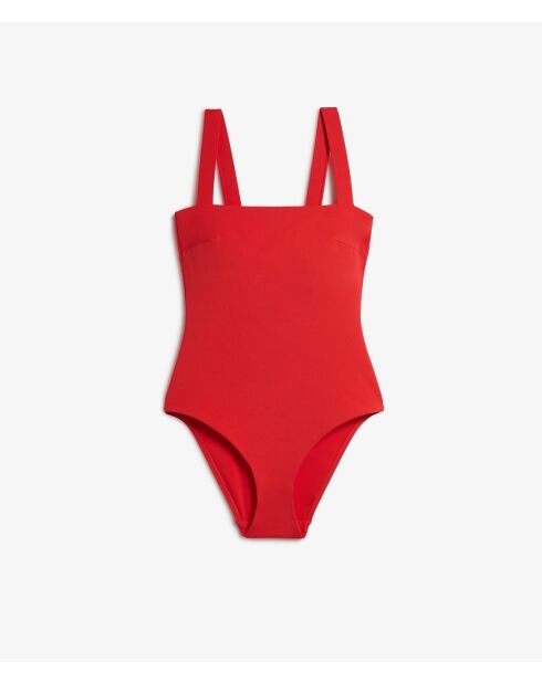 1 Stück Badeanzug ohne Rahmen ohne Schale 2 Sculpt rot