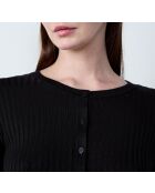 Gitta schwarze Strickjacke