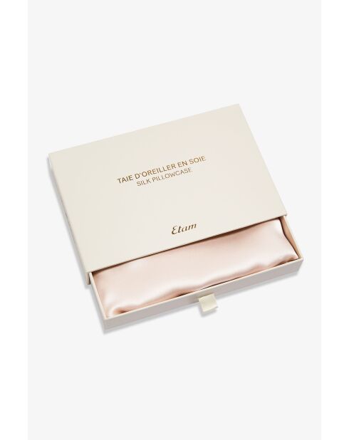 Taie d'oreiller Milky rose