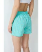 Shorts a righe blu Vahe