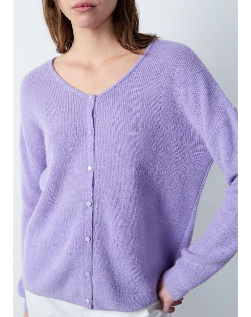 Gilet Gardenia lilas