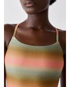 Costume da bagno monopezzo con ferretto rimovibile Geode multicolor