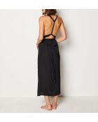 Camicia da notte nera Syna