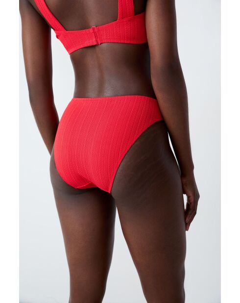 Slip bikini standard rosso Zagara