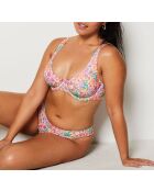 Bonita Lyc mehrfarbiger klassischer BH mit Bügel und ohne Schale