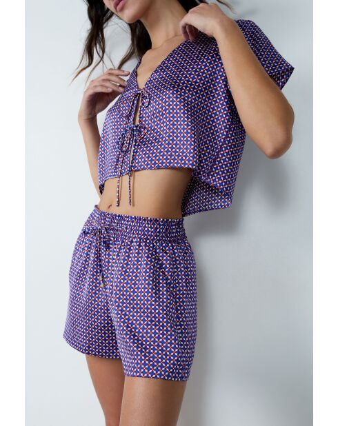 Shorts Maila con stampa multicolor