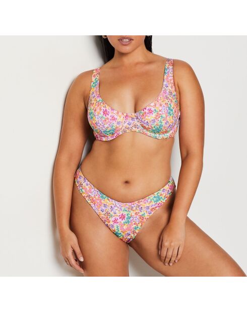 Bonita lyc veelkleurige klassieke bh met beugel en zonder schelp