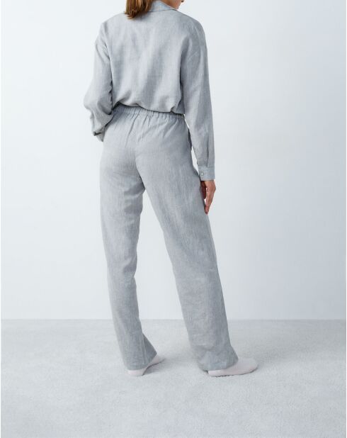 Grijze broek Isame