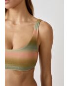 Geode bh zonder beugel en zonder schelp gedrukt op een groene achtergrond