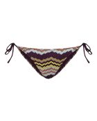 Mehrfarbige Cabana Bow Classic Bikinihose