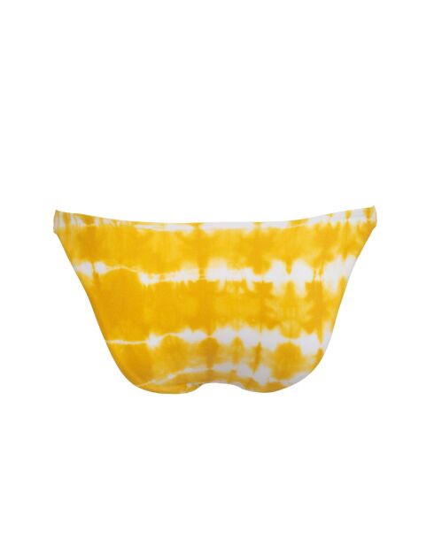 Dye Ocre klassiek bikinibroekje met striksluiting