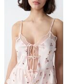 Unterhemd mit Flussblumenmuster