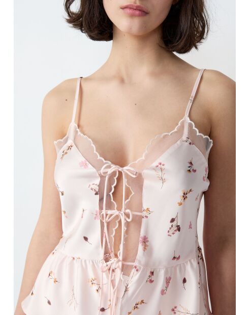 Unterhemd mit Flussblumenmuster