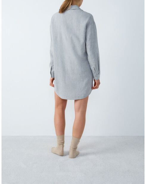 Top gris claro Isame