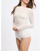 Warm licht ecru T-shirt