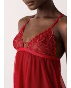 Camicia da notte rossa Declaration