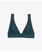 Caleta groene triangelbeha zonder beugel en zonder schelp