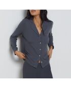 Anthrazitfarbenes Asuka-Shirt