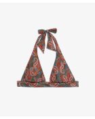 Veelkleurige Xarraca triangel-bh zonder beugel en zonder schelp