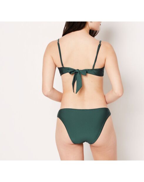 Caleta groen standaard bikinibroekje