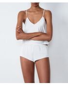 Set cadeau - Pyjama deux pièces Sussie blanc