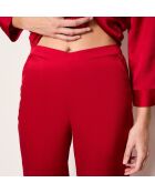 Set regalo - Pigiama a due pezzi rosso Sidera